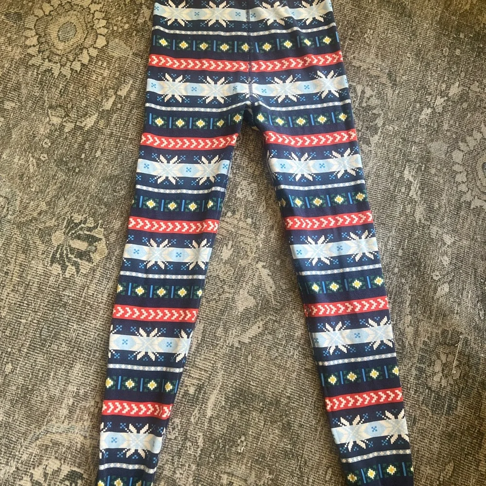Hanna Andersson Scandi Snowflake Fairisle PJ Set 14